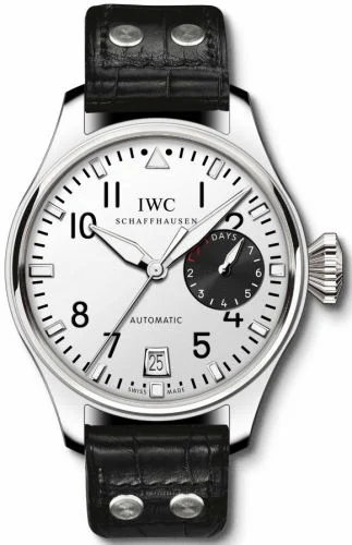 IWC Big Pilot Platinum / Silver / Tourneau IW5004-26 (5004-26, IW500426)